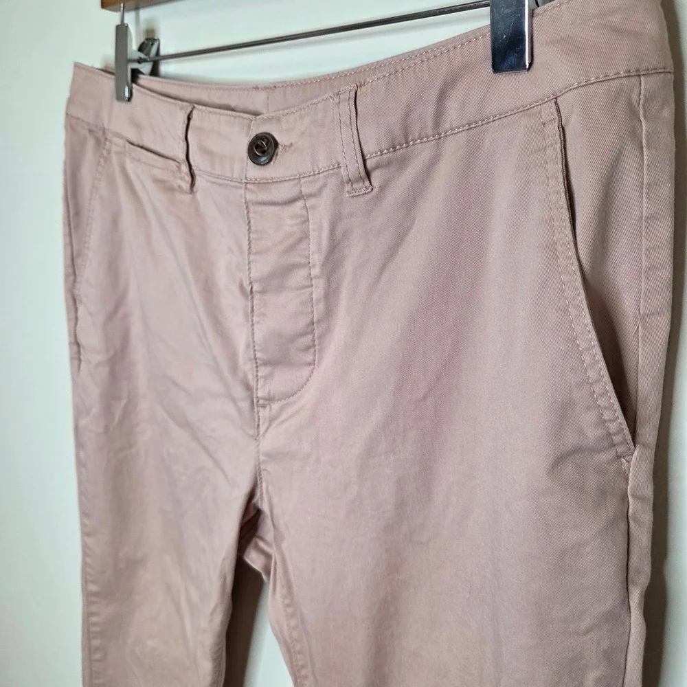 ASOS‎ Mens Slim Fit Chino Pants Dusty Rose Pink Cotton Stretch W31 L30